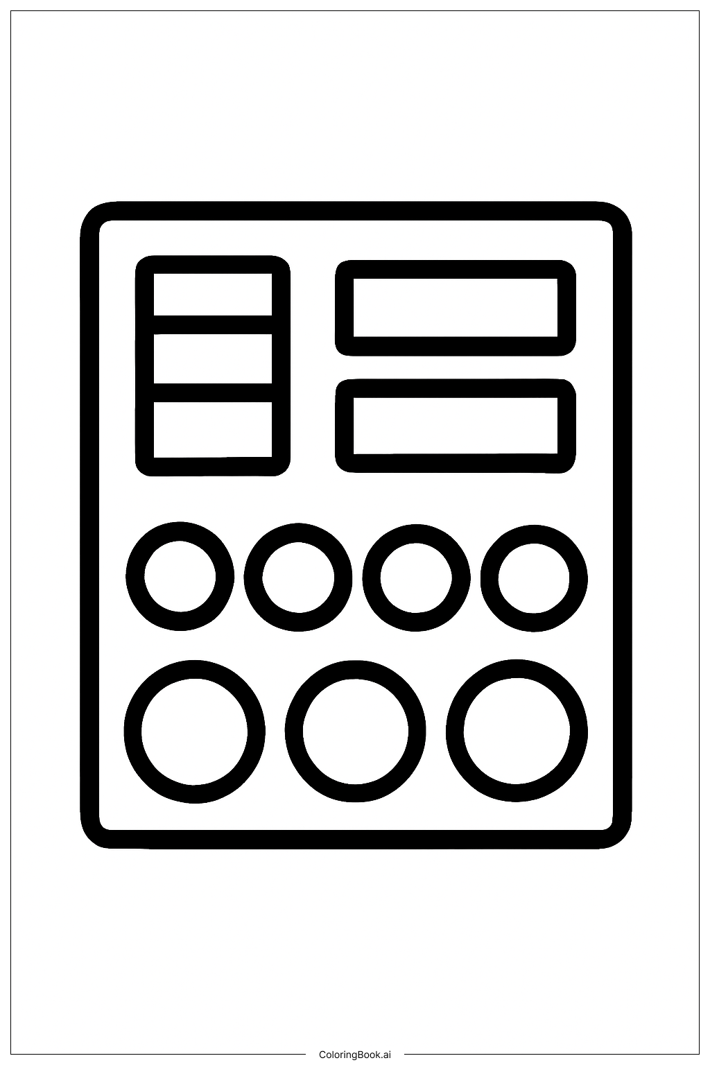 Vista del panel del pecho de Darth Vader