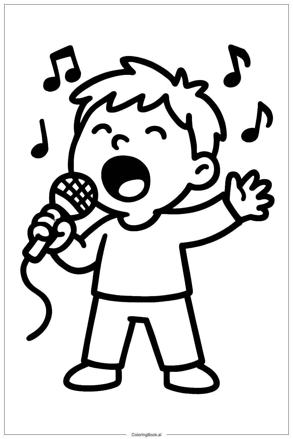  Trang tô màu Đứa trẻ hát Descendants 