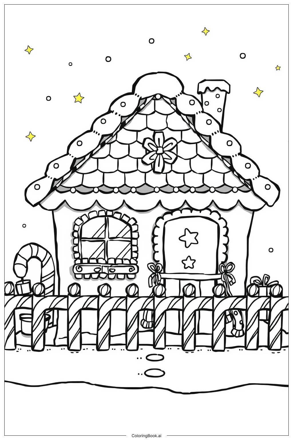  gingerbread Coloring Page 