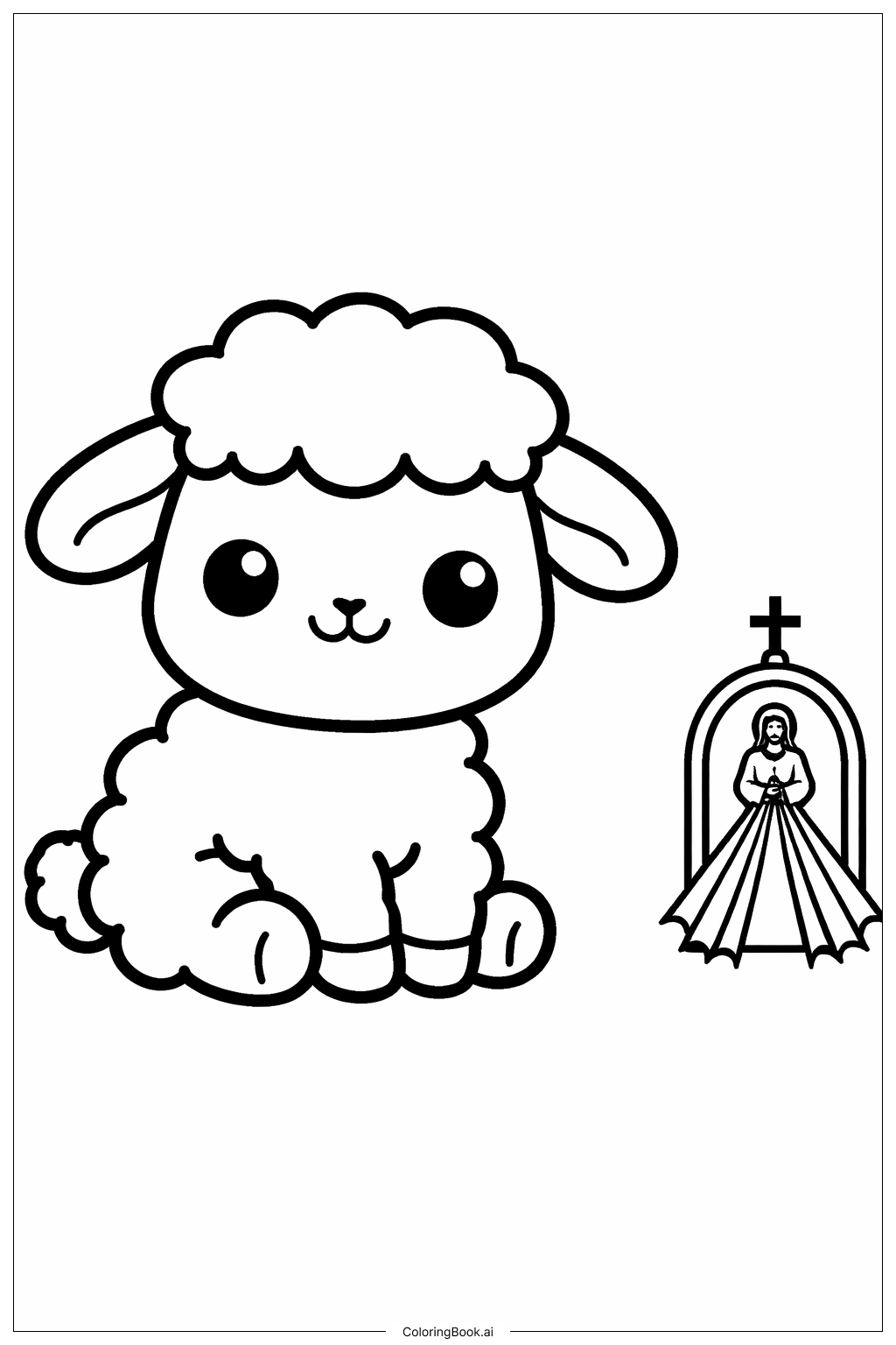 Agneau de la Divine Miséricorde