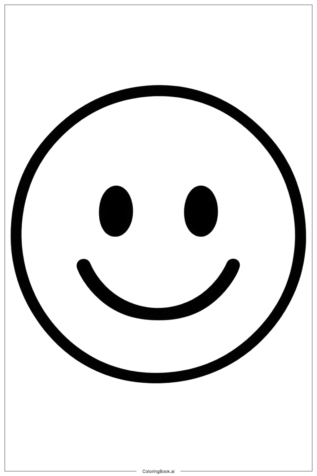 Dot Day Happy Sticker Coloring Page