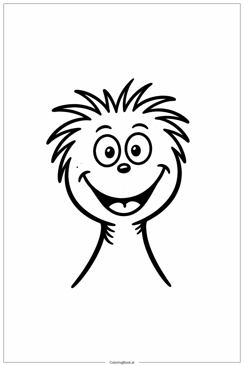 Dr Seuss Coloring Page