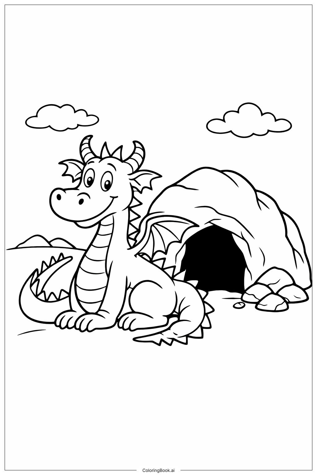 Dragon Amical de Dr Seuss par Cave