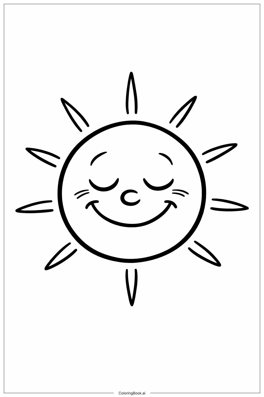  Page de coloriage Visage de Lune Riant Dr Suess 