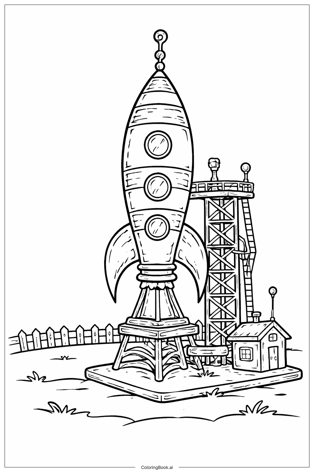 Lancement de Fusée Dr Seuss au Sol