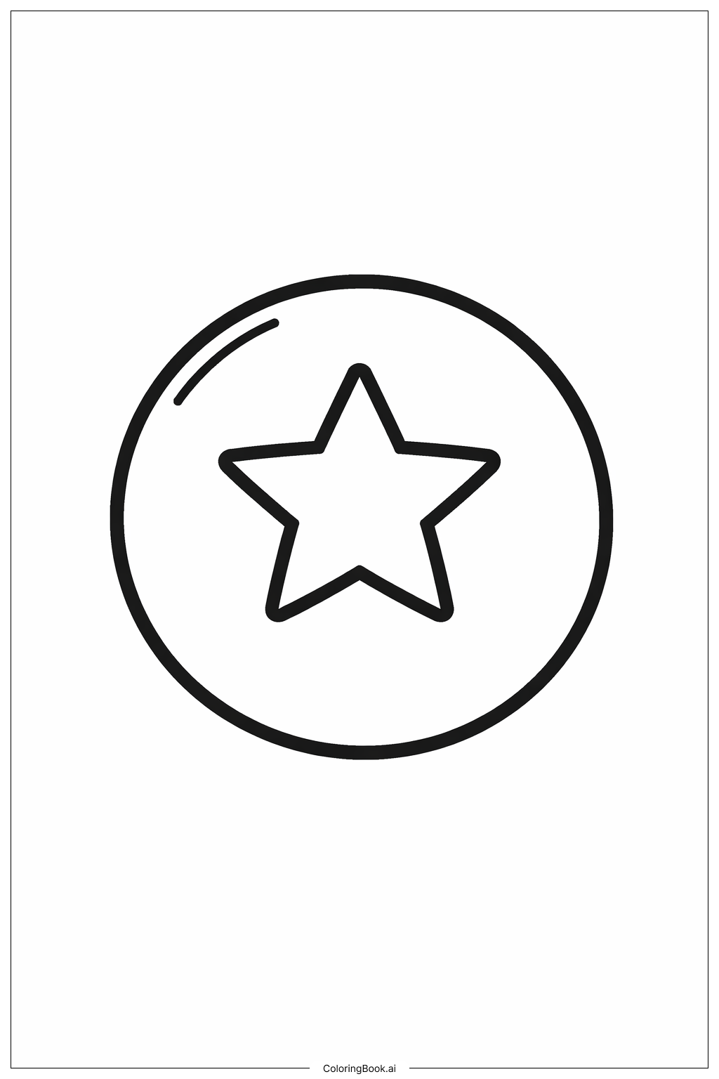  Page de coloriage Dragon Ball Étoile Dragon 