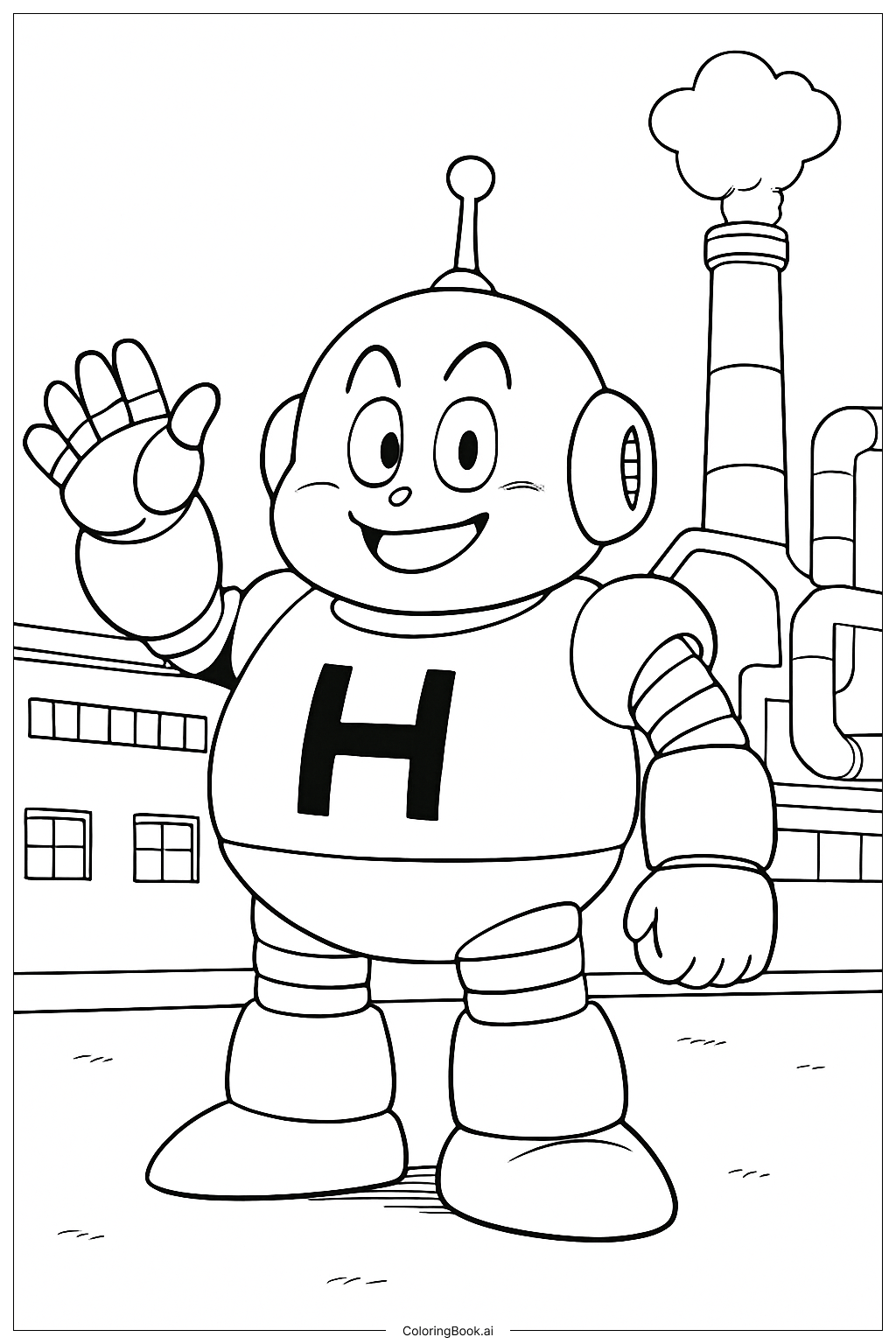 ドラゴンボールZ フレンドリーなロボットヘルパー