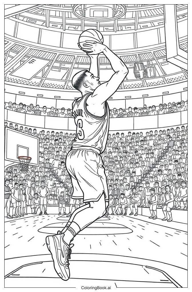  Basic Shooting Form Coloring Page 