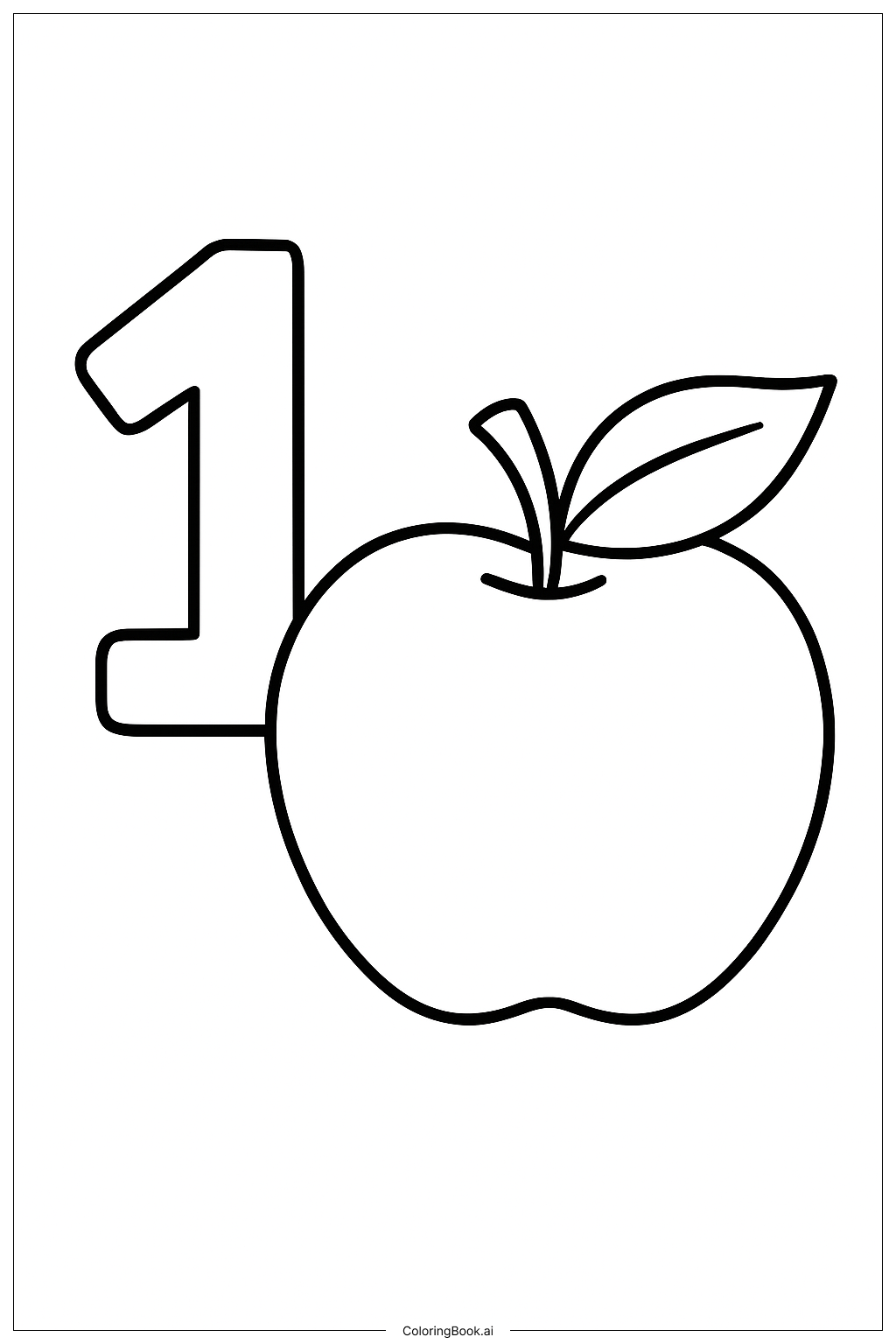  숫자 색칠공부 페이지 