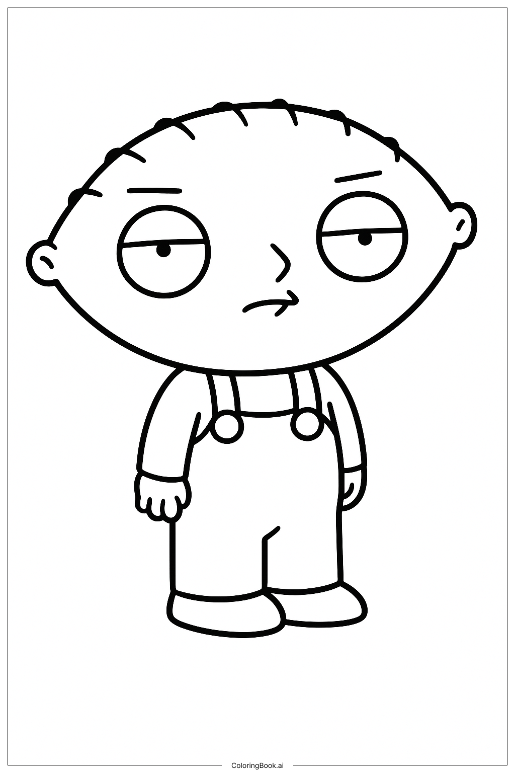 Family Guy Stewie Griffin Simple Portrait