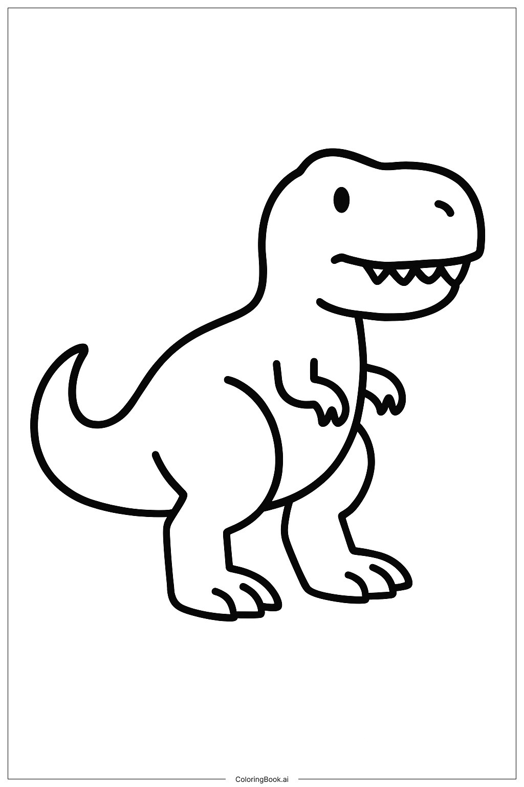 T-Rex Simples Parado