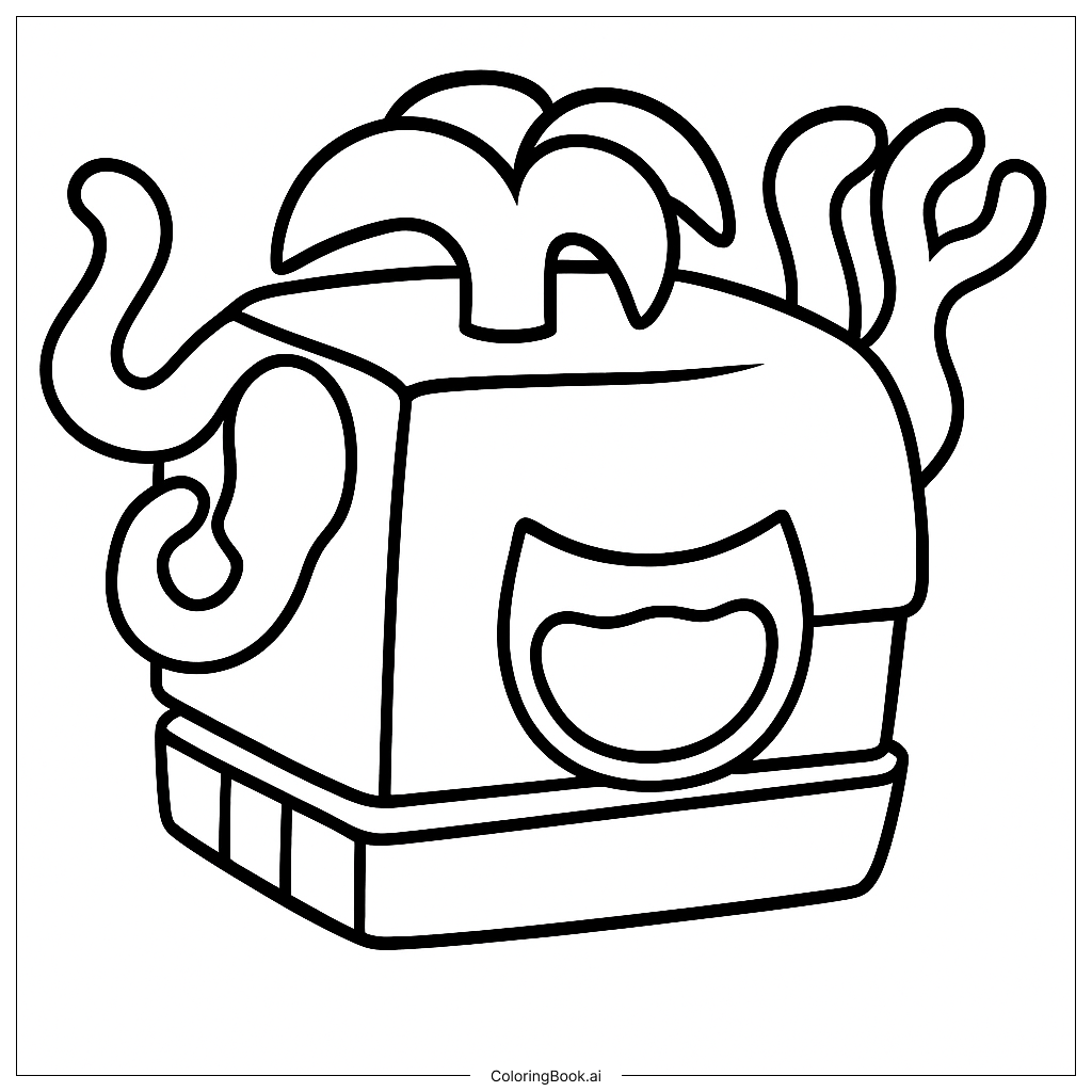 Dark Coloring Page