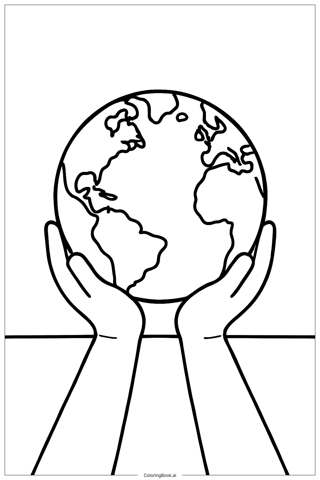 La Terre dans les mains d’un enfant