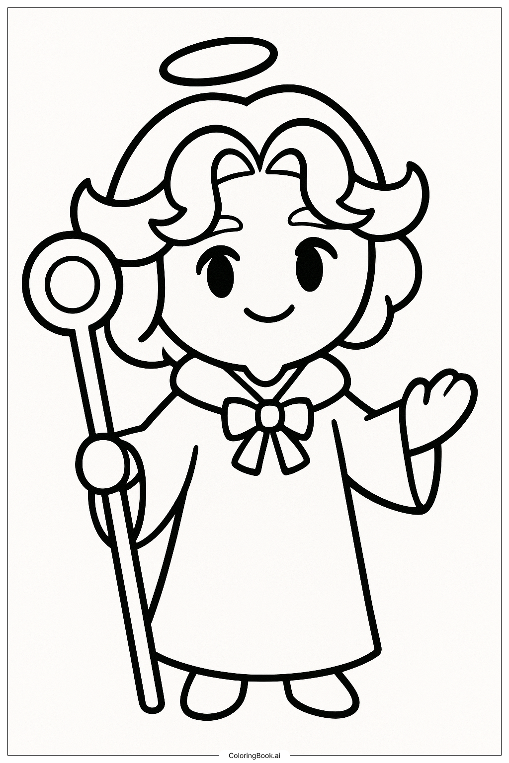  Reiner Vanille-Keks aus Cookie Run Kingdom Ausmalseite 
