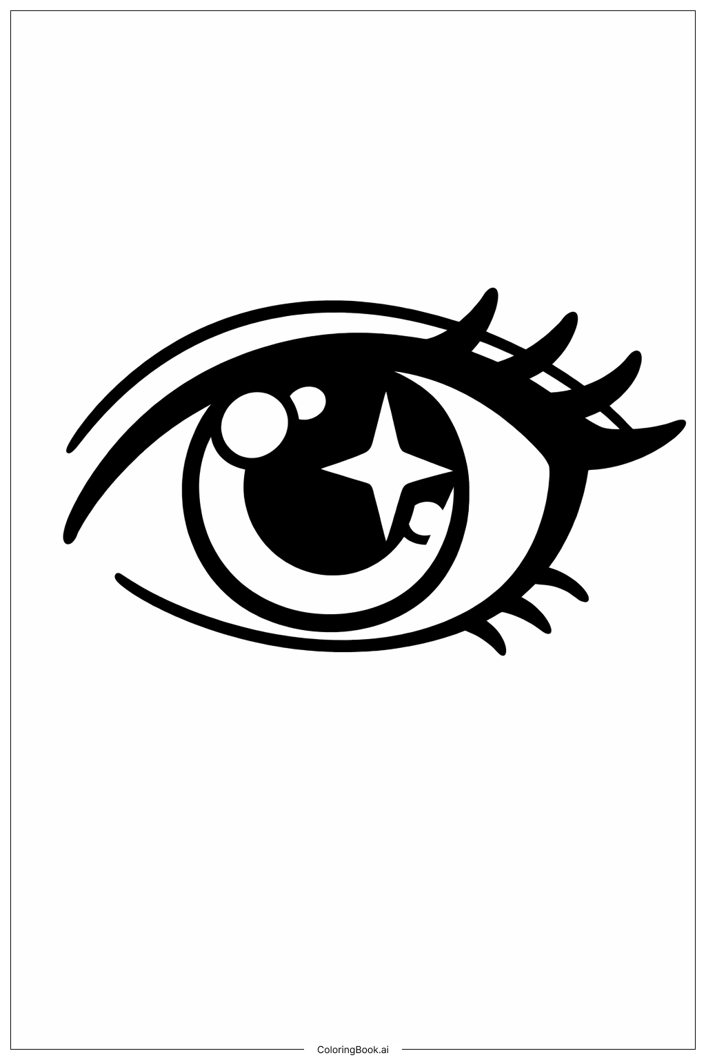 Œil avec Éclat d'Étoile