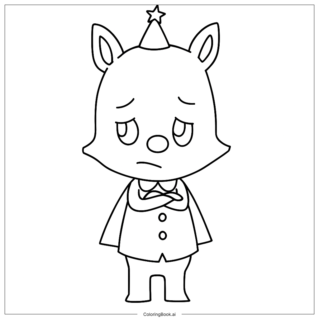  Tycoco的表弟Vos填色页 