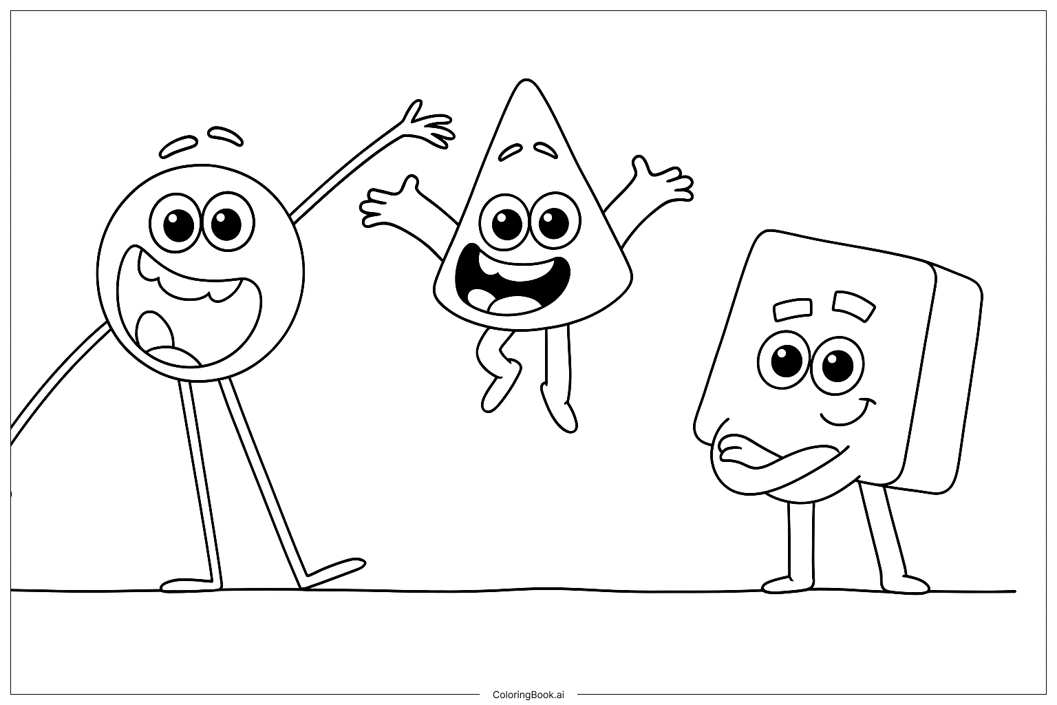  Blue With The Primary Colours In The Intro. Coloring Page 
