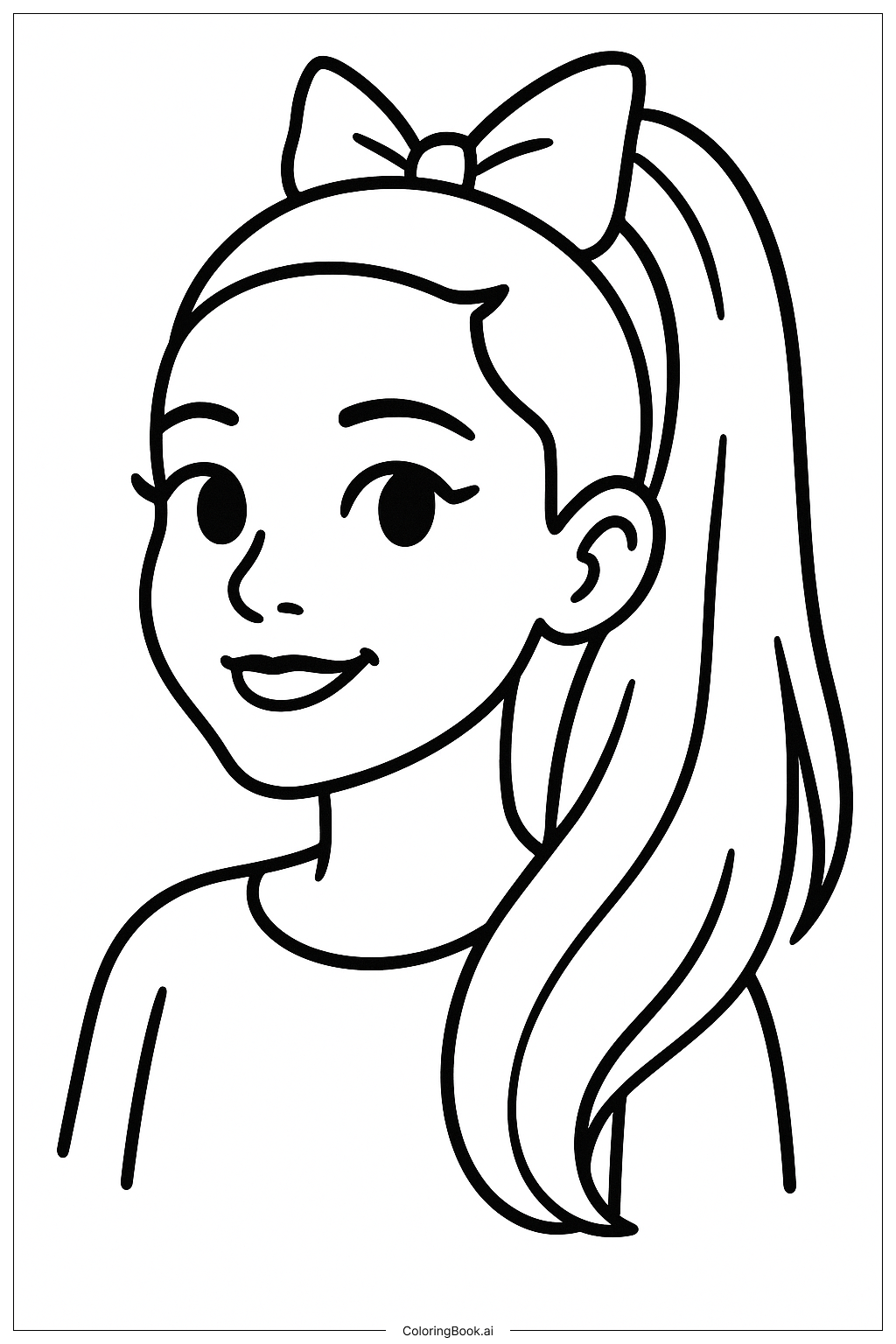 Ariana Grande Con Un Moño Simple En El Pelo