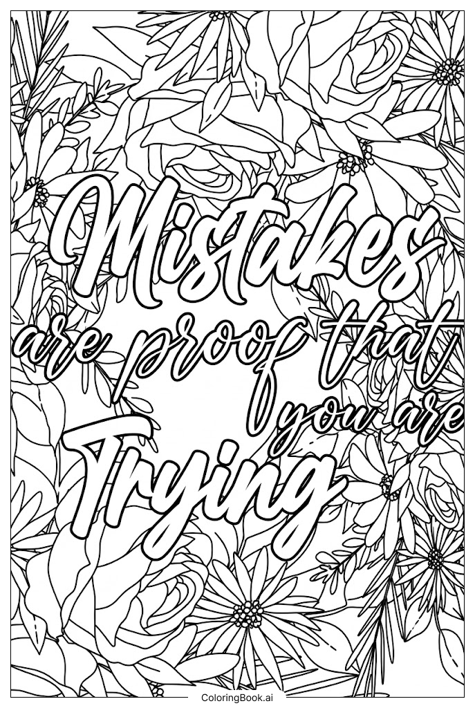 Los Errores Inspiradores Demuestran Que Estás Intentando