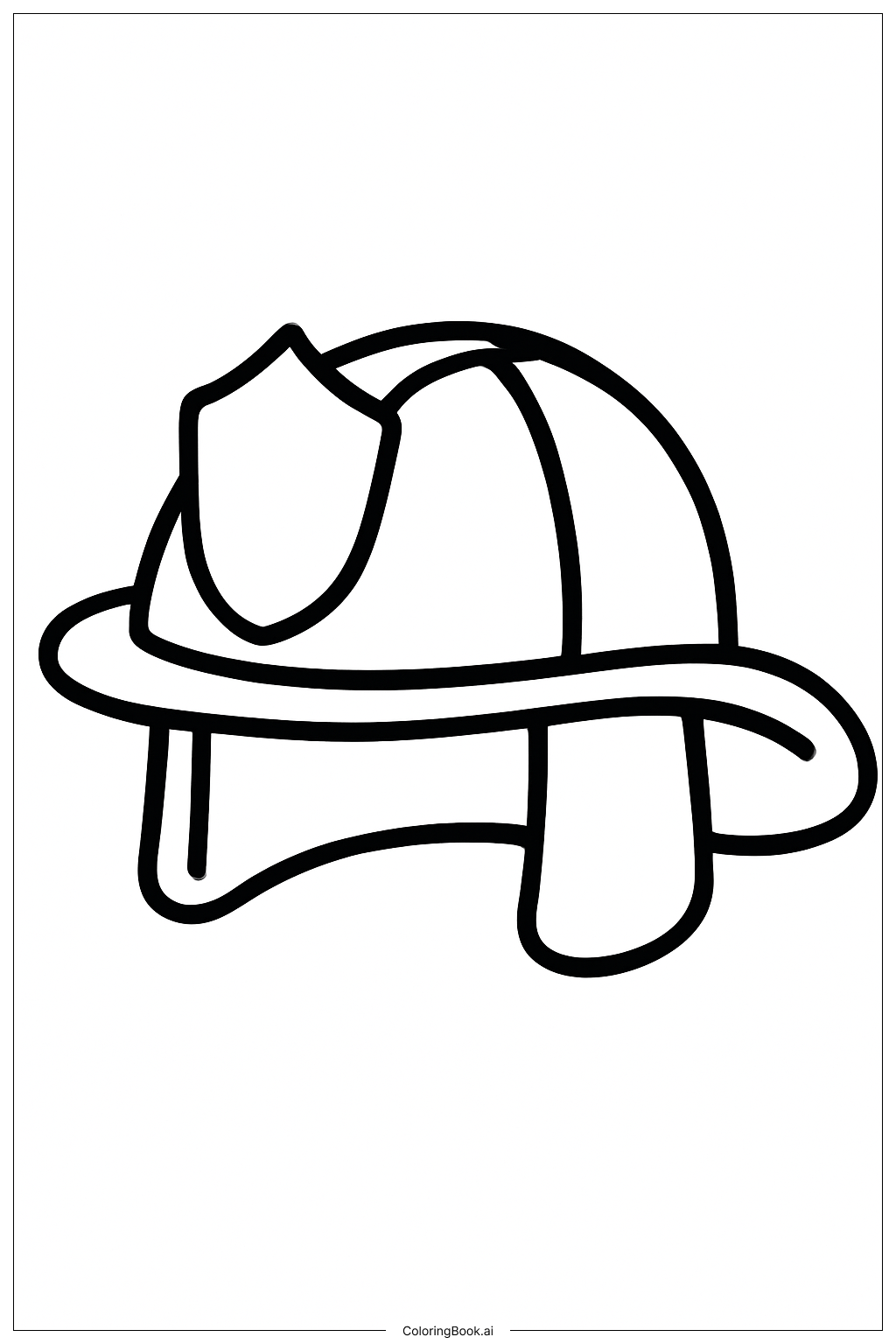 火災安全の塗り絵ページ