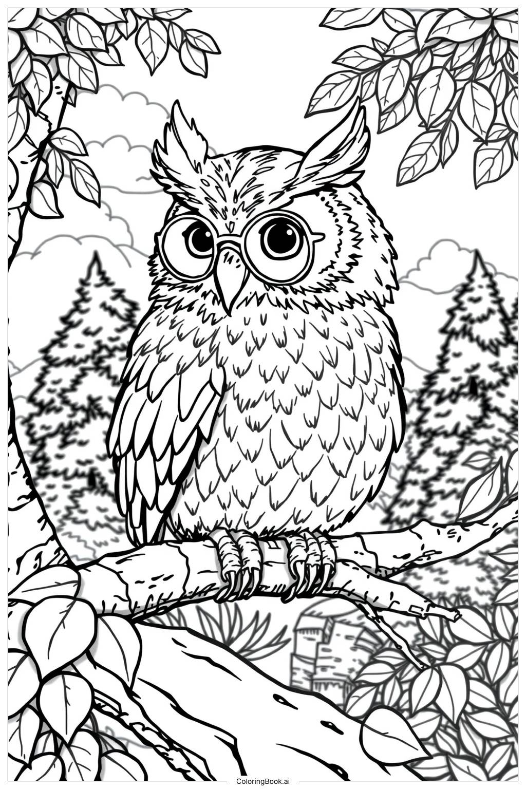  Winnie the Pooh Owl Coloring Page 