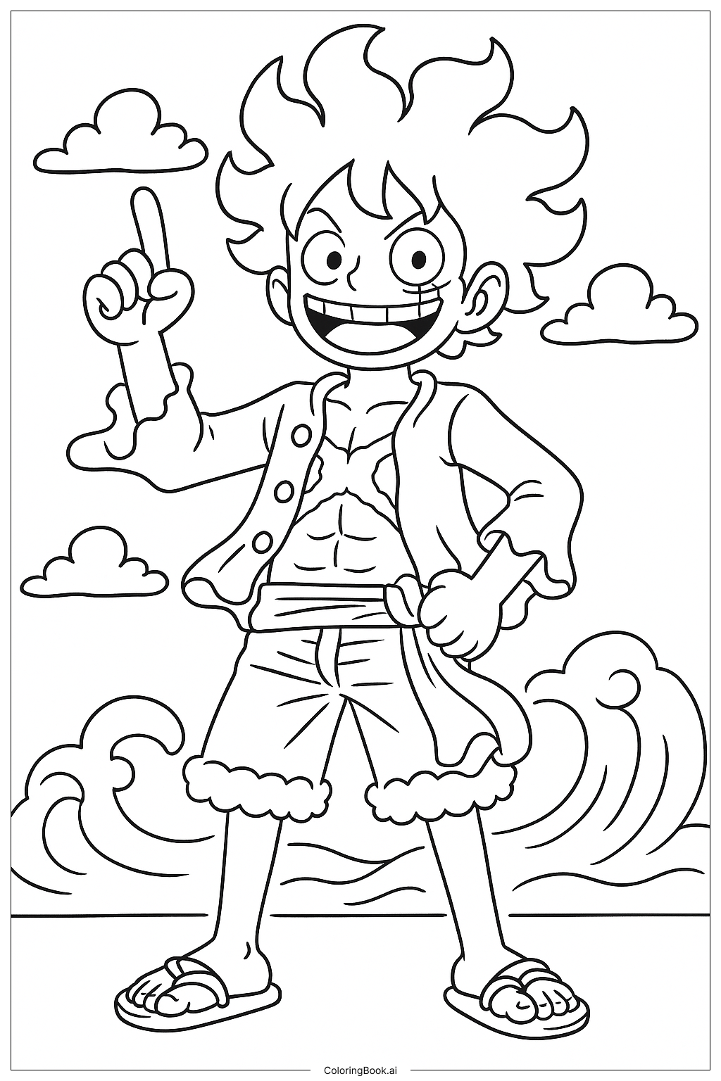 モンキーDルフィ ニカ ギア5 墨絵 PSA10 PSA 10 One Piece Card