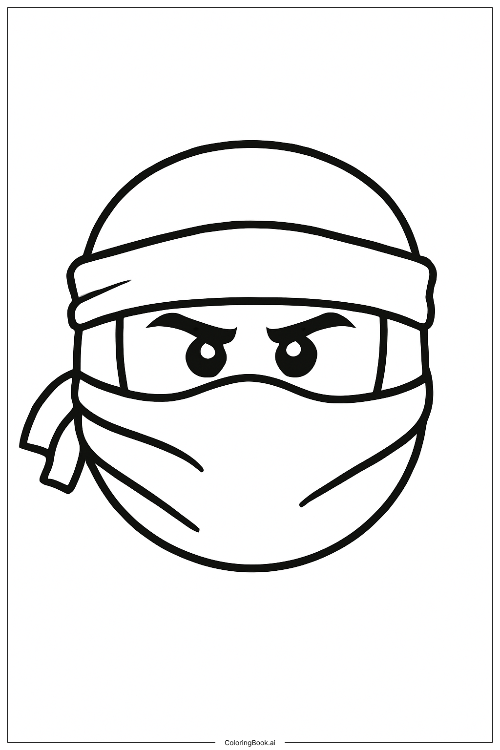  The Symbol Of The Ninjago Team Ausmalseite 