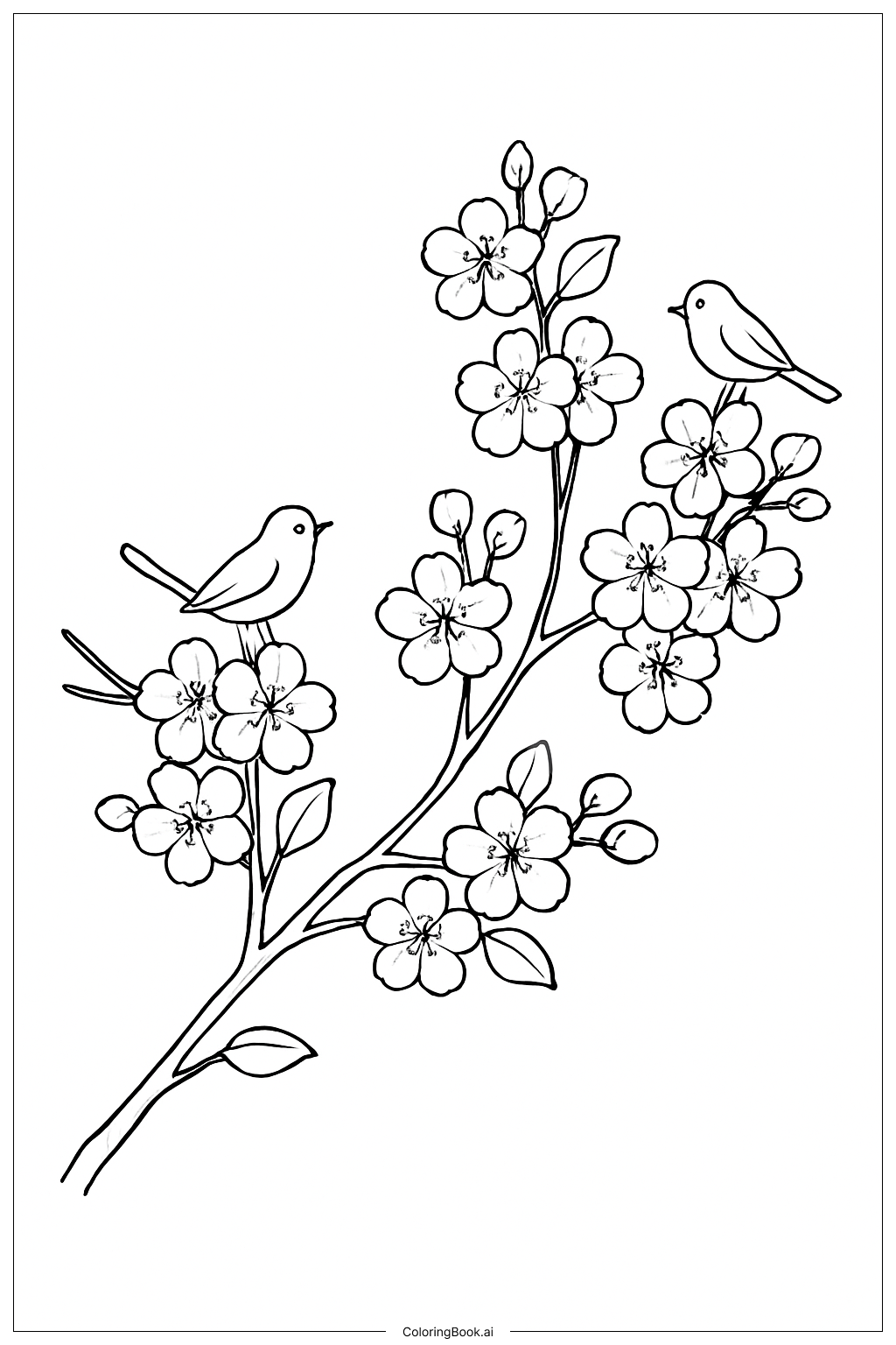 꽃이 핀 나뭇가지