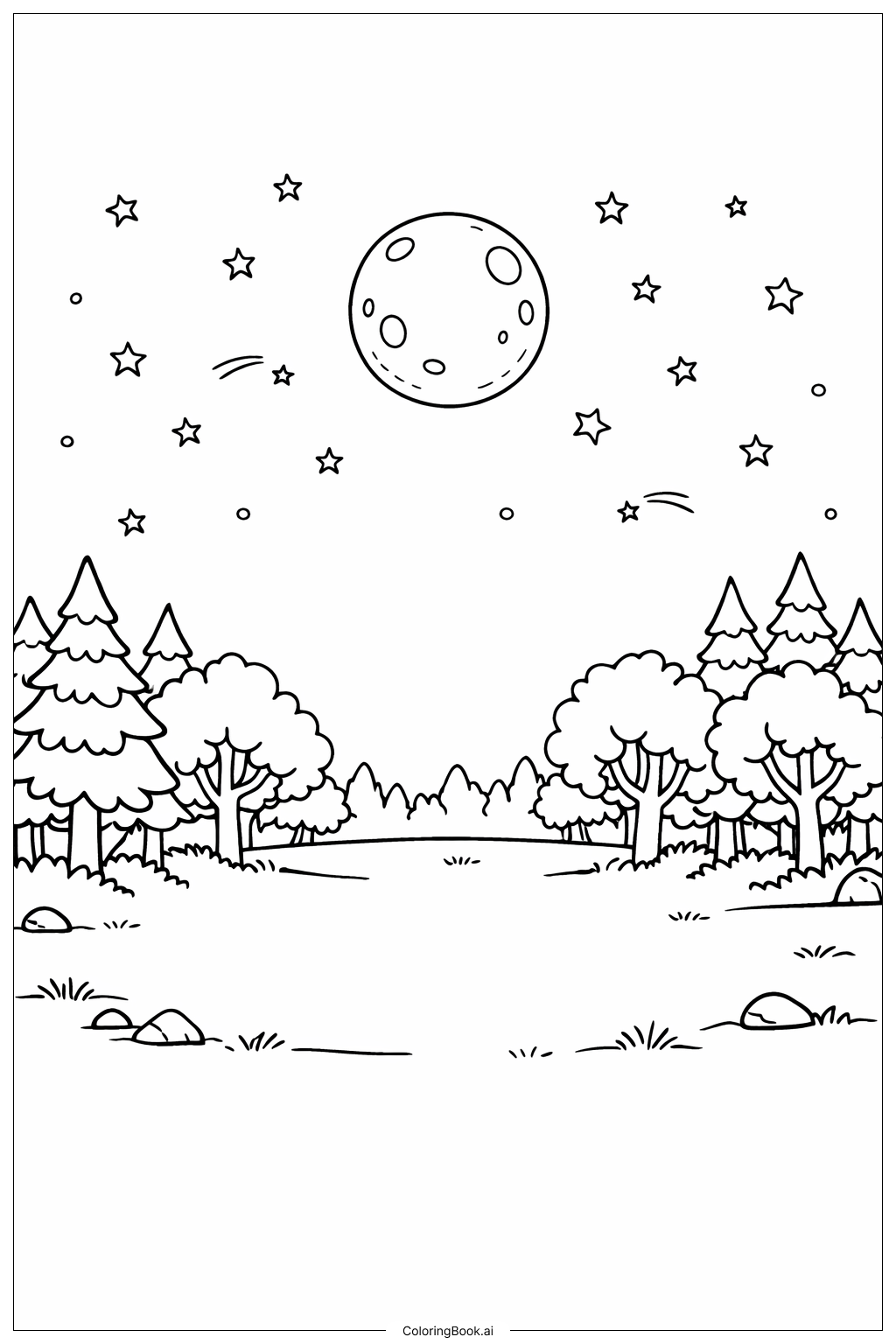 Cielo Nocturno del Bosque