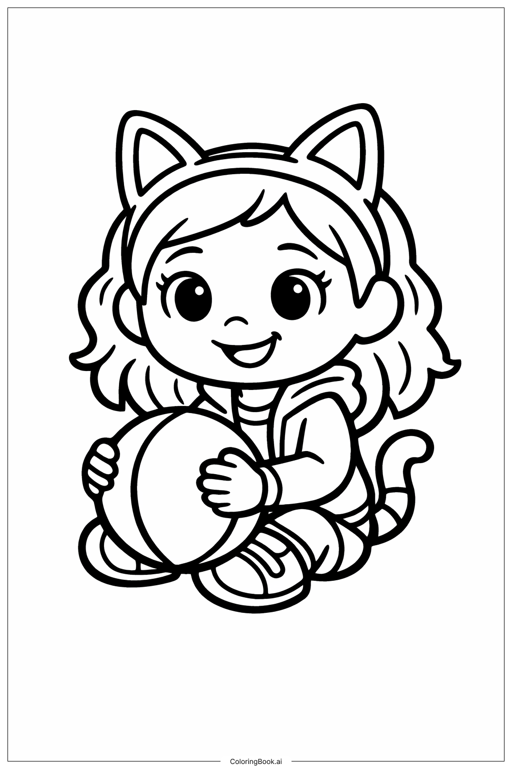 ギャビーズドールハウス ボール遊び