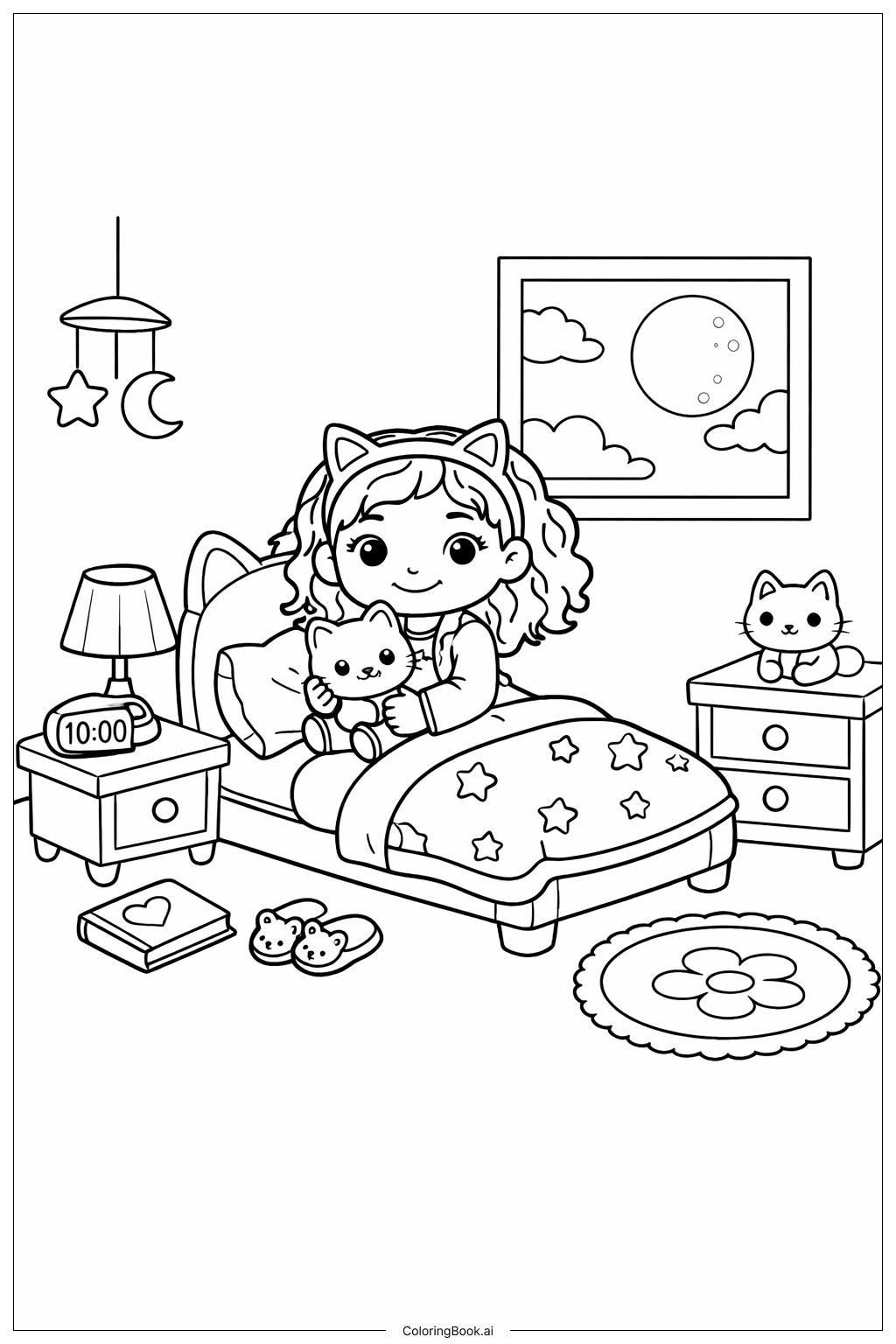  Gabbys Dollhouse Coloring Page 
