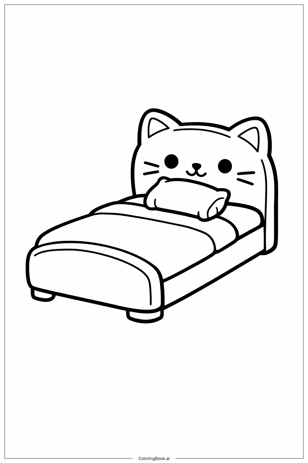 ギャビーズドールハウスの小さなベッド