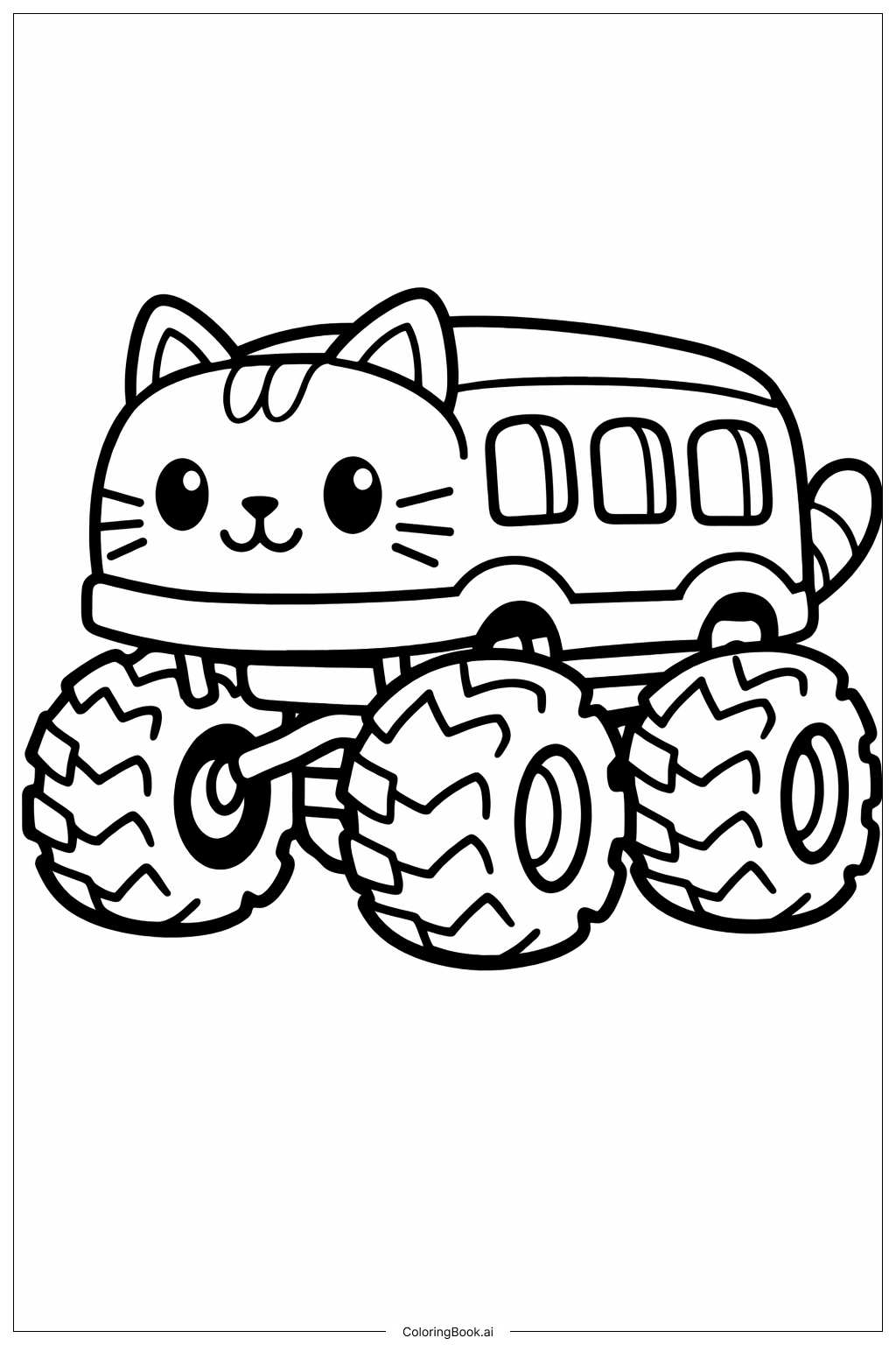  ギャビーのドールハウスのおもちゃキャットバスの塗り絵ページ 