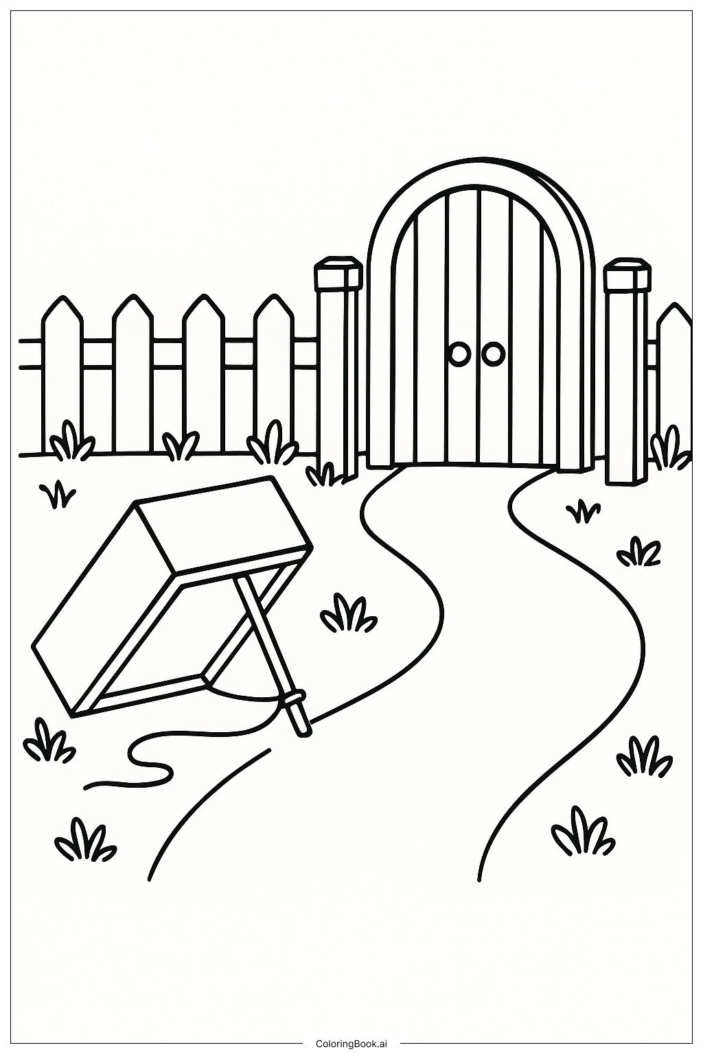  Torweg Leprechaun Falle Ausmalseite 