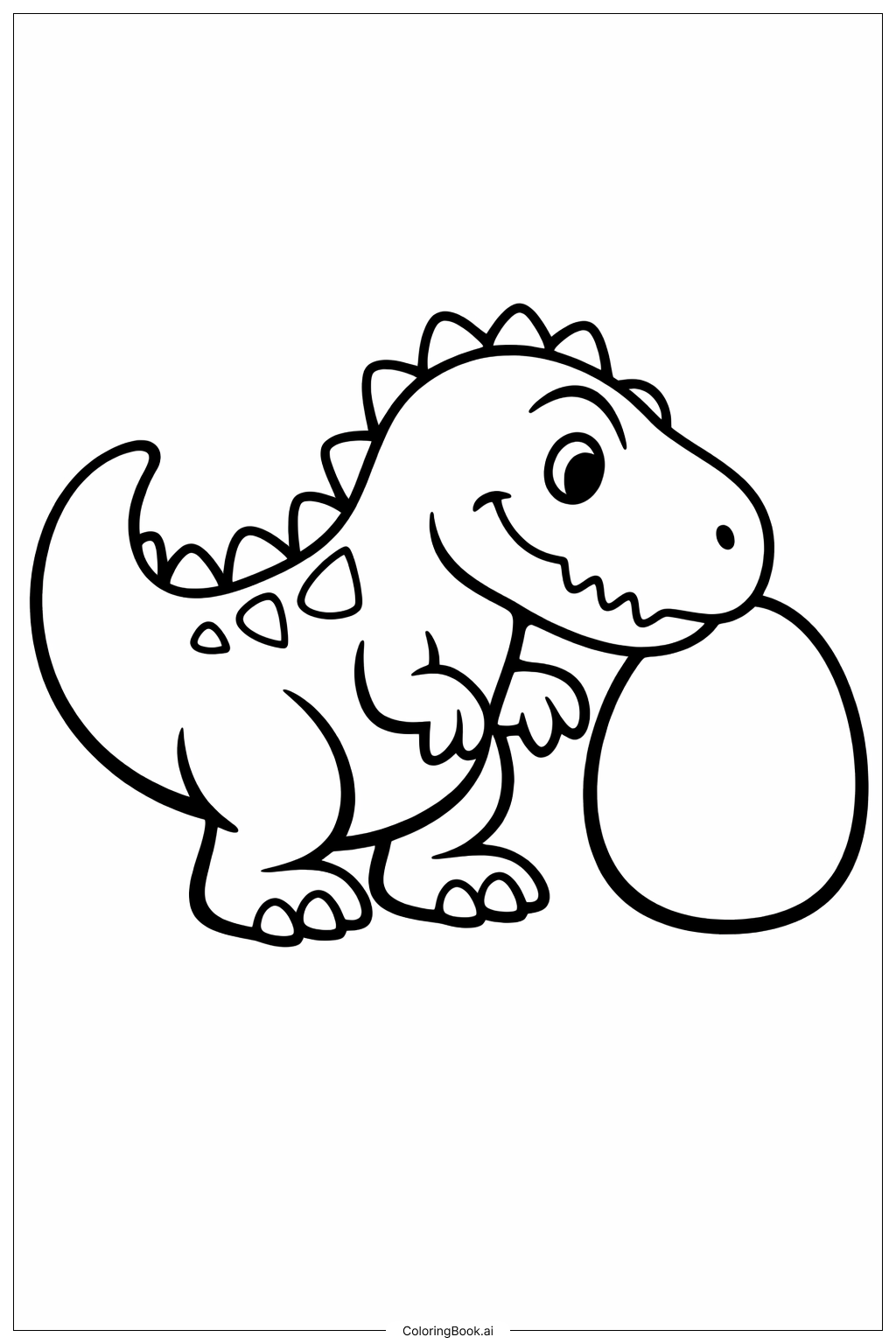 알을 든 기가노토사우루스