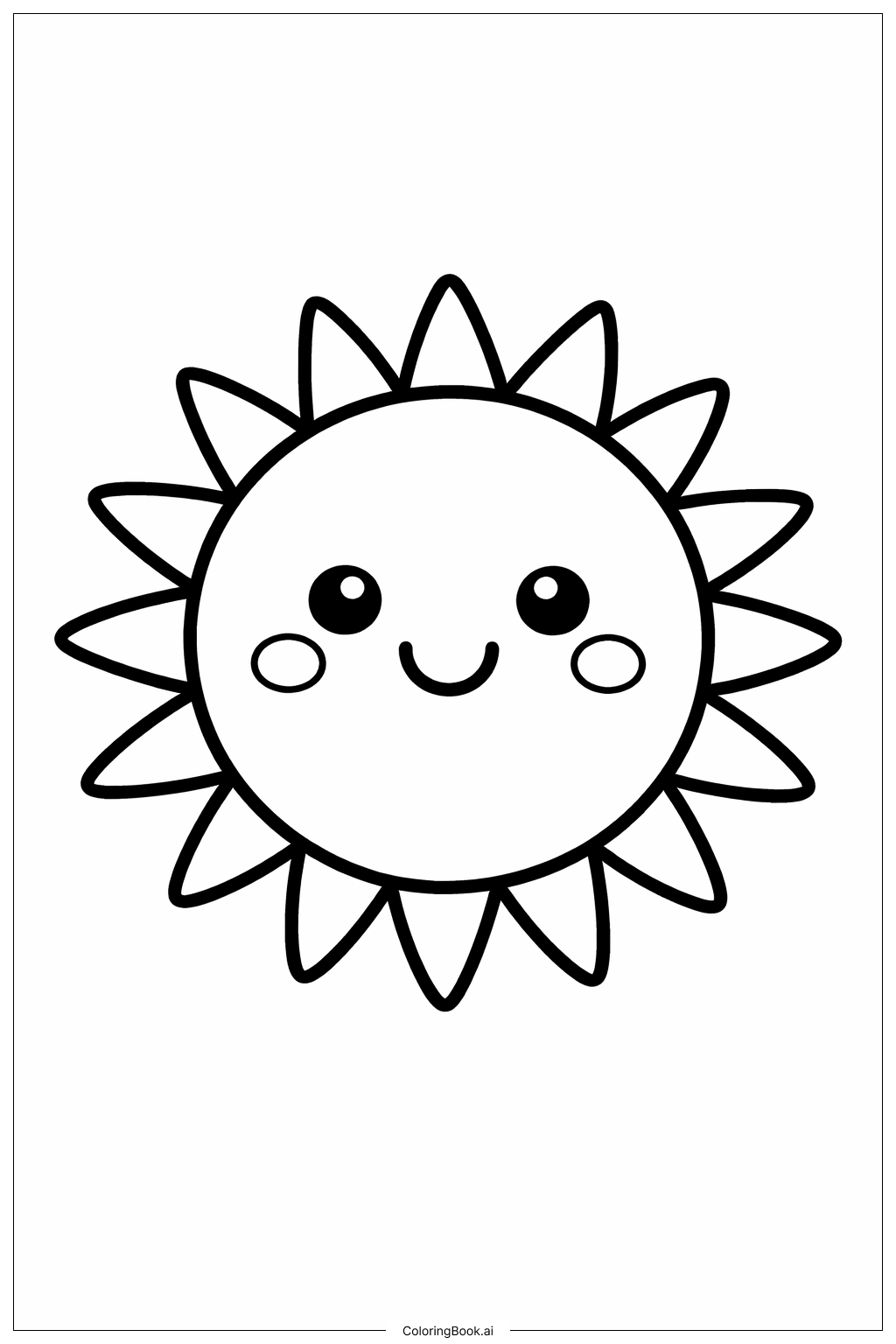 Página para colorear de Femenino