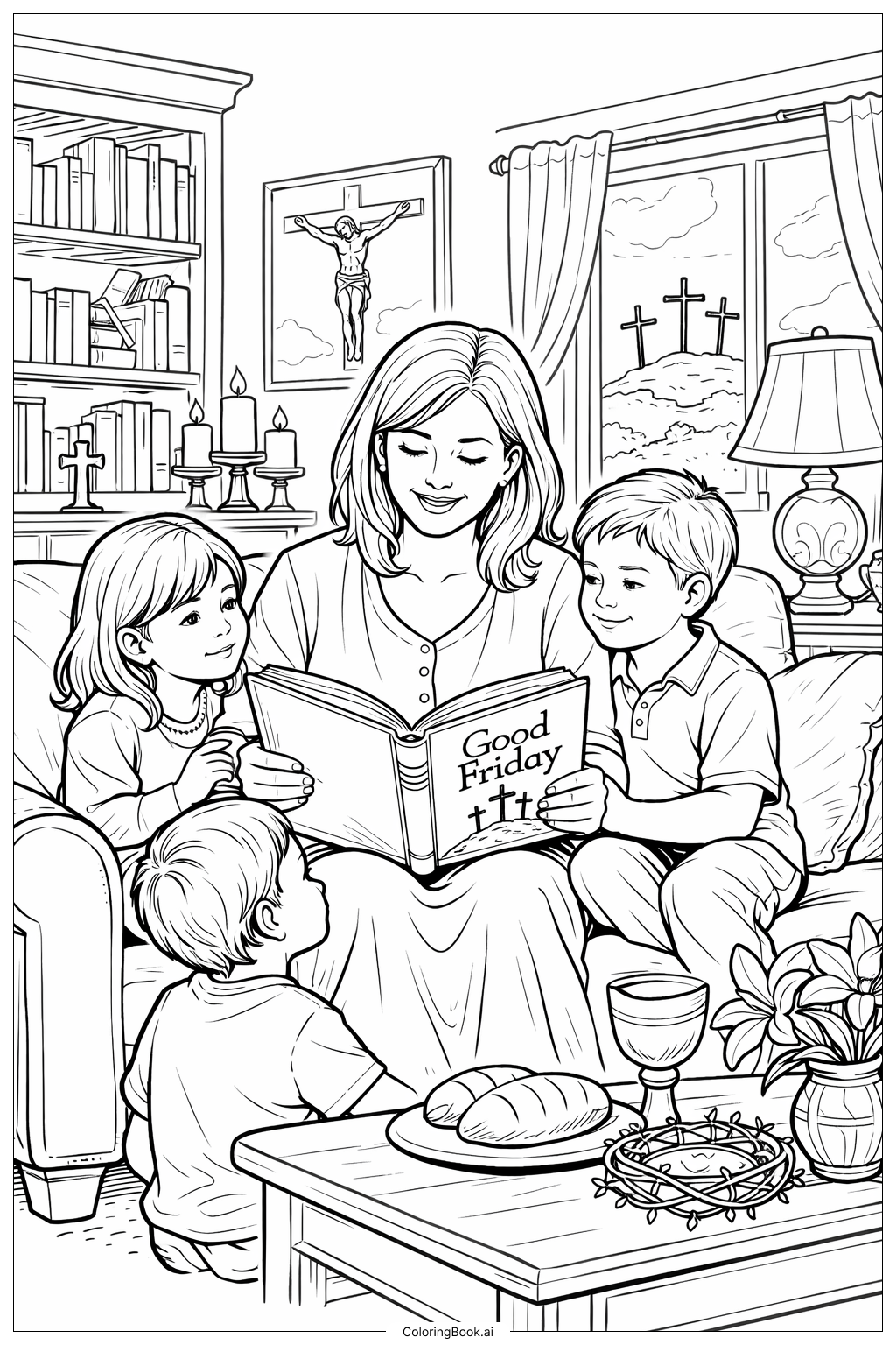 グッドフライデーストーリータイム・アット・ホーム