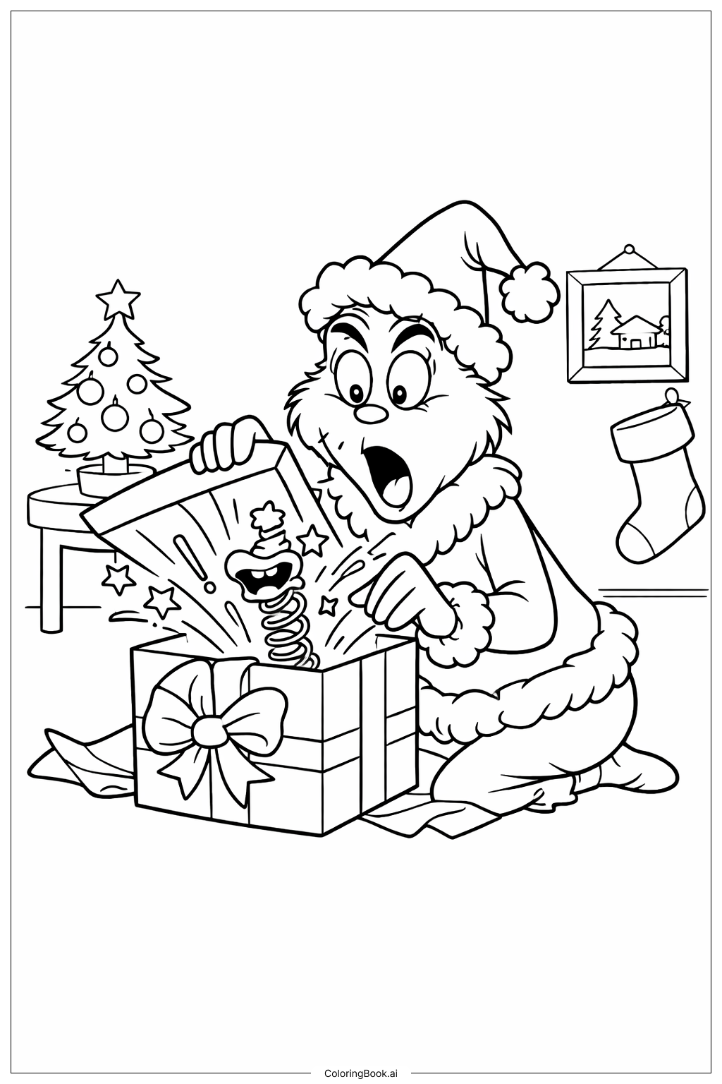 グリンチのクリスマスプレゼント開封