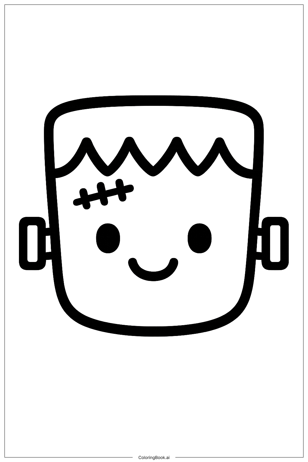 Frankstein Amigable de Halloween