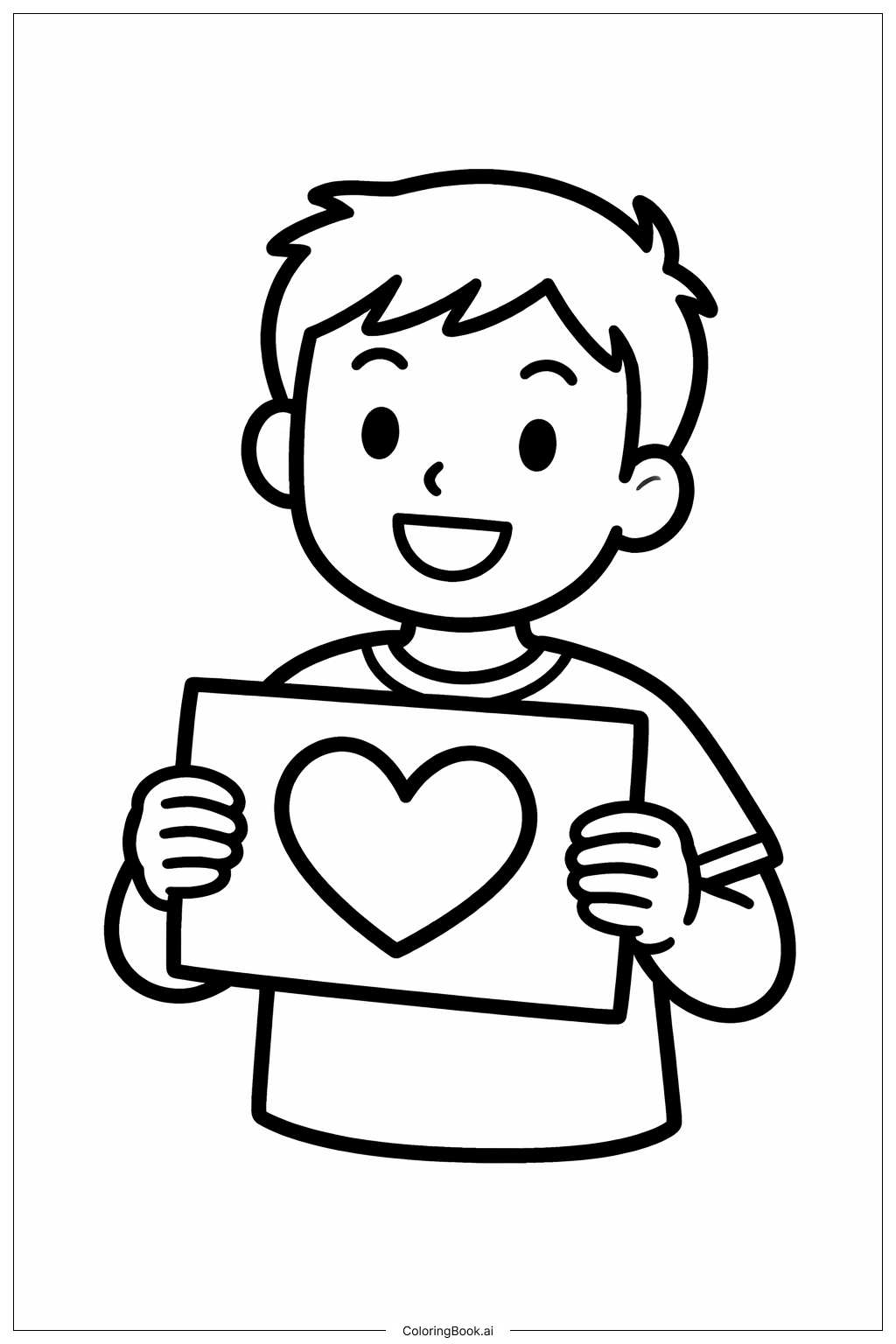 生日快樂爸爸手拿卡片