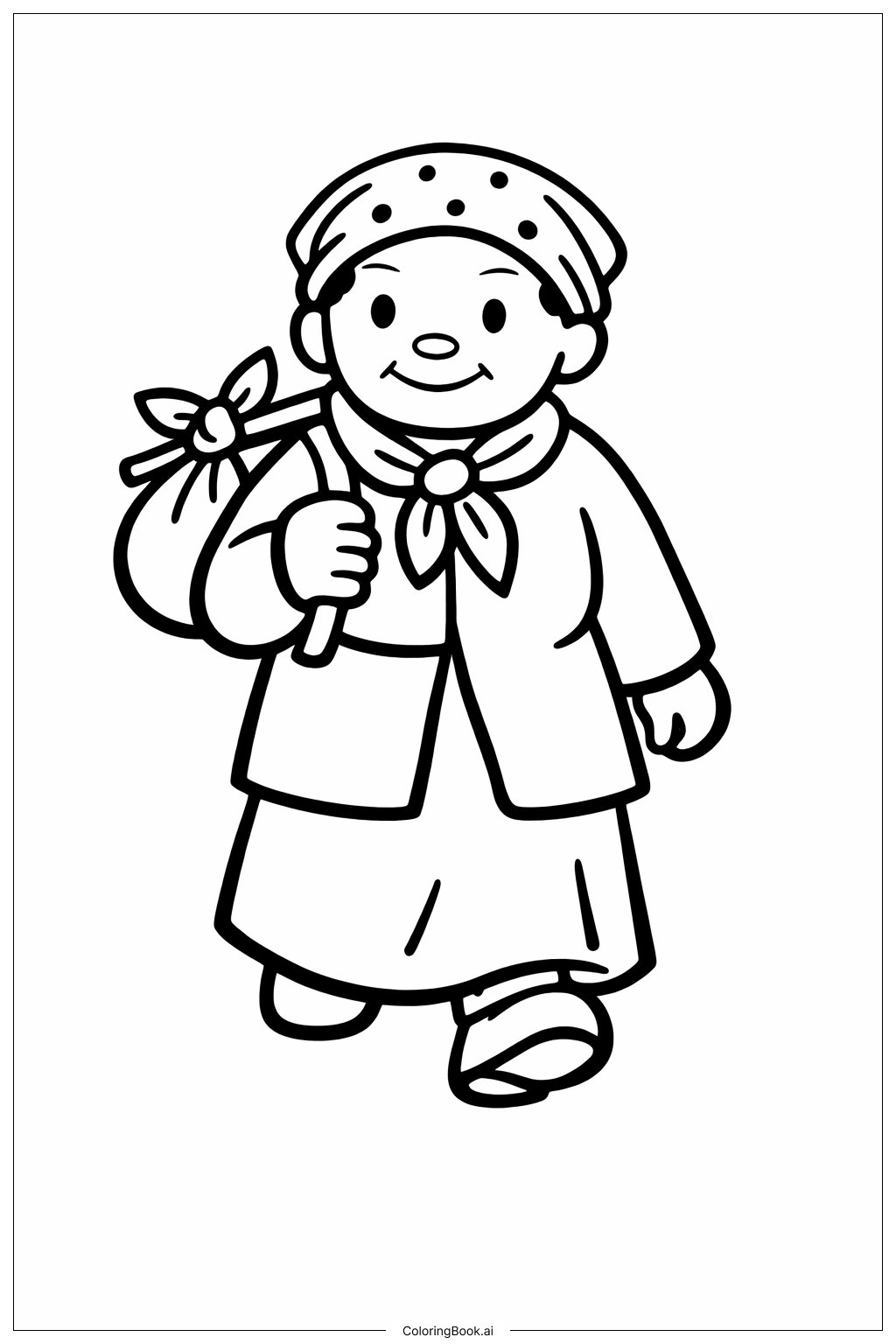  Trang tô màu Harriet Tubman Đi Bộ 