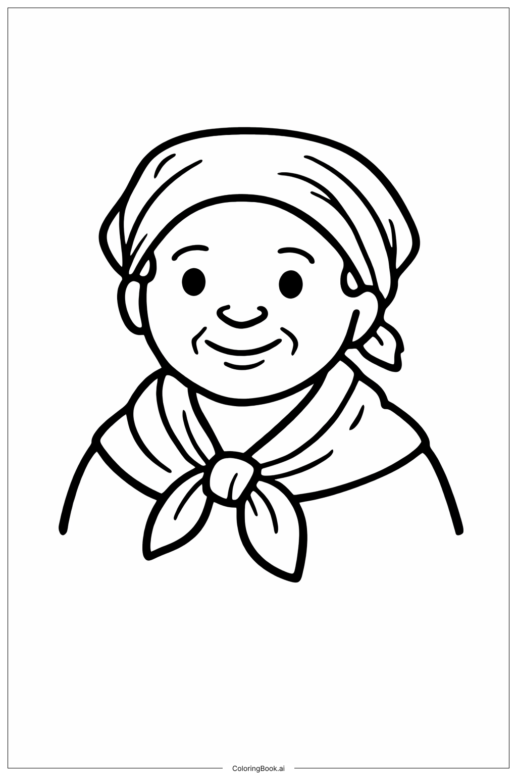 Harriet Tubman Đeo Khăn Quàng
