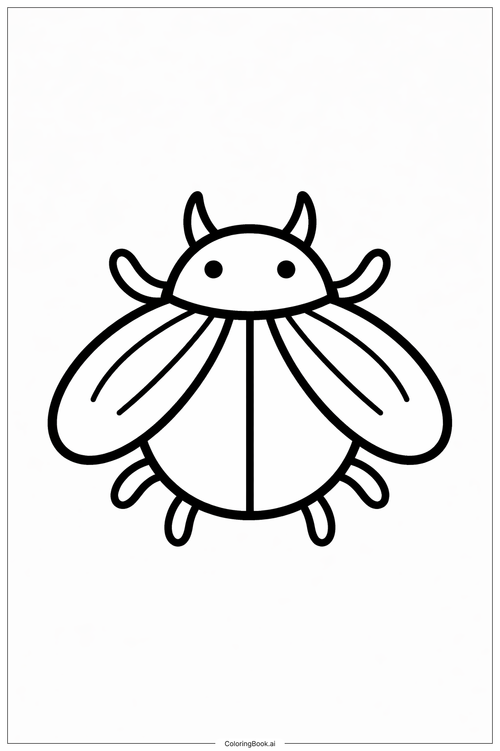  호러 딱정벌레 색칠공부 페이지 