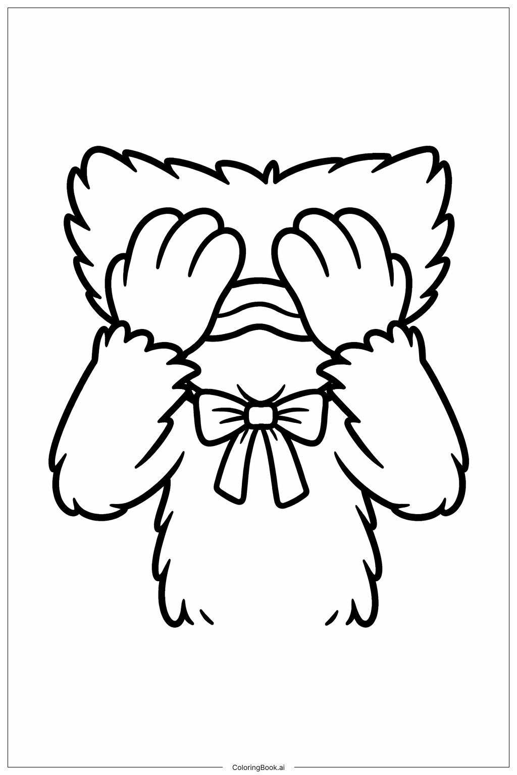 허기 워기 까꿍 색칠공부 페이지