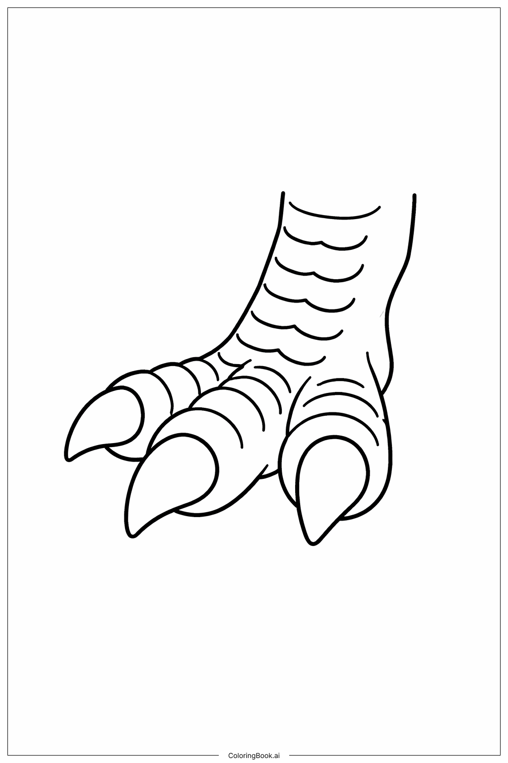 Chân lớn Indominus Rex