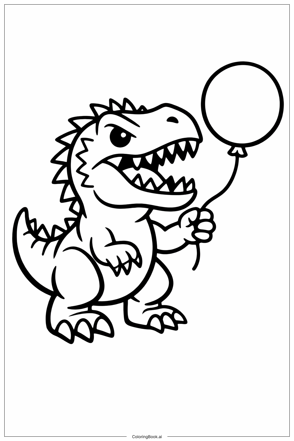 Indominus Rex Với Bóng Bay