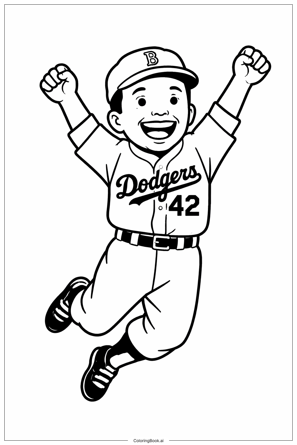 Jackie Robinson Pulo de Alegria