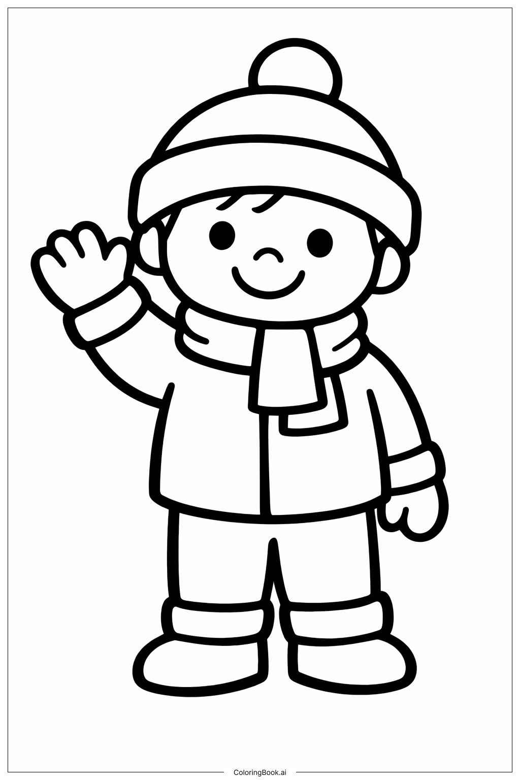  1월 색칠공부 페이지 