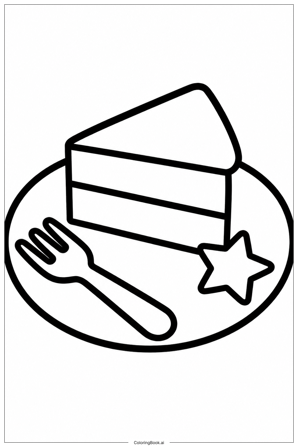 Page de coloriage Assiette de Pique-nique Juneteenth