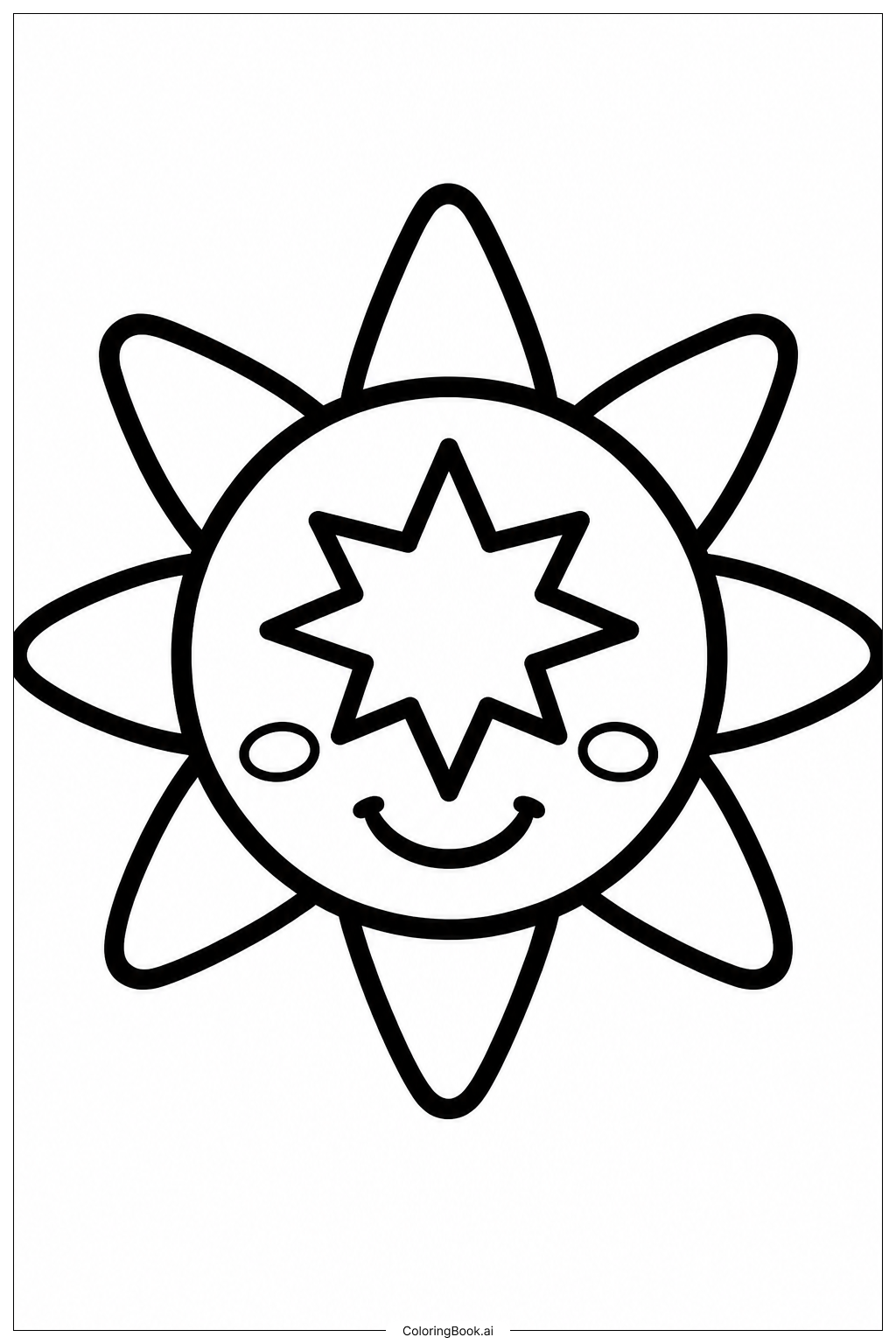 Juneteenth Smiling Sun